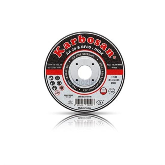 Karbosan 910230 115x2.5x22.23 Kesme Diski 50’li Kutu (İnox)