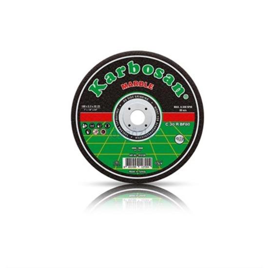 Karbosan 912750 230x3.5x22.23 Mermer Kesme Diski 25’li Kutu