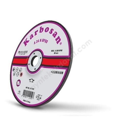 Karbosan 911240 125x6.4x22.23 Alüminyum Taşlama Diski 25’li Kutu