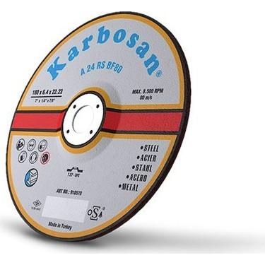 Karbosan 910730 115x6.4x22.23 Döküm Taşlama Diski 25’li Kutu