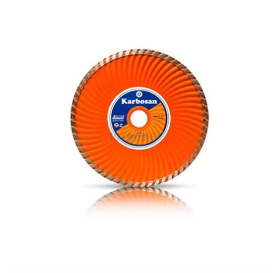 Karbosan 950430 230x2.6x22.23 Turbo Kanallı Elmas Kesici