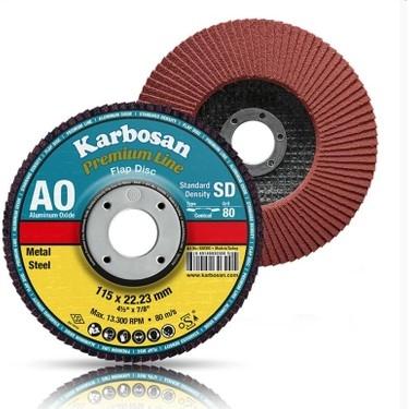 Karbosan 983010 40 Kum 125x22.23 Premium Line Flap Disk 10’lu