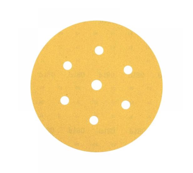 Karbosan 954490 60 Kum 150mm AO C Kağıt Cırtlı Disk 50’li (7 Delikli)