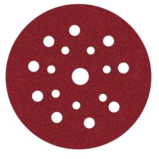 Karbosan 006513 100 Kum 150mm AO F Kağıt Cırtlı Disk 50’li (17 Delikli)