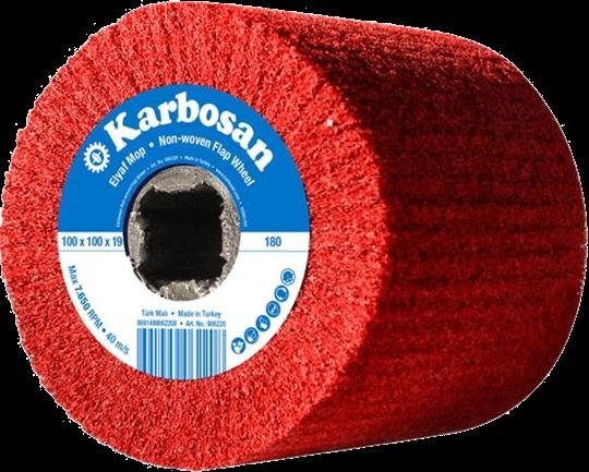 Karbosan 915388 100x100x19 Kamalı Elyaf Mop 2’li