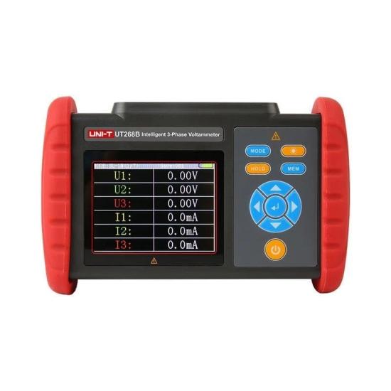 Unit UT268B 3 Fazlı Wireless Dijital Volt ve Amper Ölçüm Cihazı