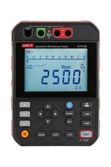 Unit UT512D 2.5kV Yalıtım İzolasyon Direnci Test Cihazı