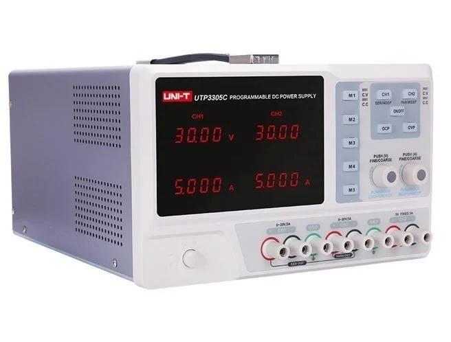 UnitT UTP3305-C Programlanabilir 0-30V 5A DC Güç Kaynağı Seri bağlantı 0-60V 5A