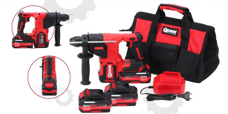 Arm RB-BH24A 2.5kg 21V Akülü Kırıcı 2x4.0Ah