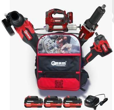 Arm 4’lü Zanaatkar Set 3x4.0Ah Akü + Şarj Aleti