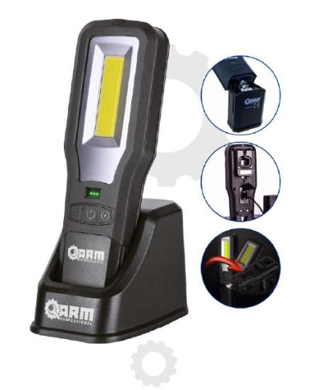 Arm ESEN170 550lm Şarjlı Led Lamba