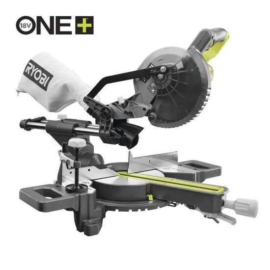 Ryobi RM18190-0 18V Akülü Kızaklı Gönye Kesme (Aküsüz)