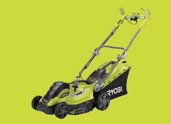 Ryobi RLM13E33S 1300W Elektrikli Tekerlekli Çim Biçme, 33cm Kesme
