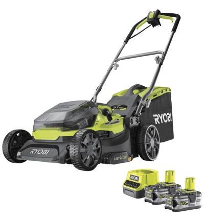 Ryobi RY18LMH37A-250 18V Akülü Çim Biçme 2x5.0Ah