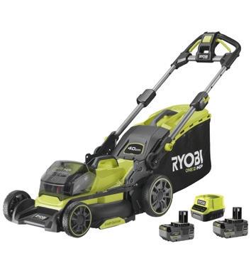 Ryobi RY18LMX40B-240 18V Akülü Çim Biçme 2x4.0Ah