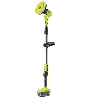 Ryobi R18TPS120G 18V Akülü Yıkama Fırçası 1x2.0Ah