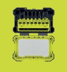 Ryobi RAK10MSDI 10 Parça Vidalama Seti
