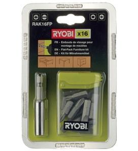 Ryobi RAK16FP 16 Parça Vidalama Seti