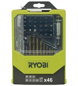 Ryobi RAK46MIX 46 Parça Vidalama Delme Uç Seti
