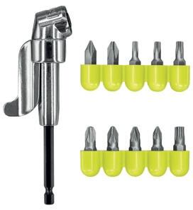 Ryobi RAKRAD11 10 Parça Köşe Adaptörlü Vidalama Uç Seti