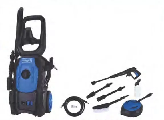 Scheppach HPC1600-KIT 1600W Basınçlı Yıkama Makinesi
