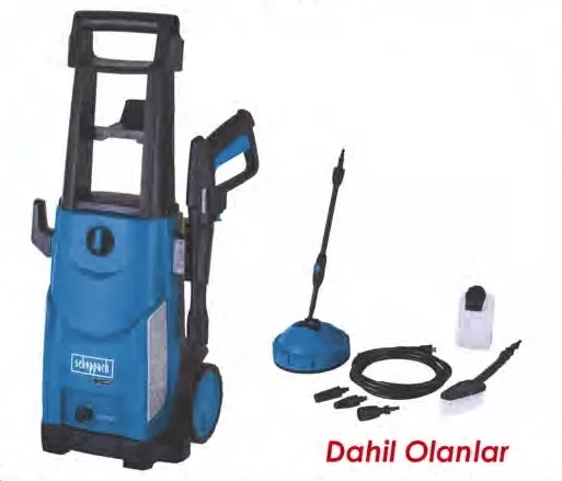 Scheppach HCE2600 2400W Basınçlı Yıkama Makinesi