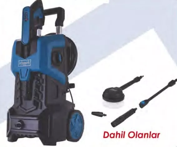 Scheppach HCE3000 2400W Basınçlı Yıkama Makinesi
