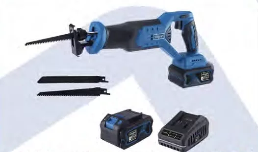 Scheppach BC-RS250 20V Akülü Tilki Kuyruğu 2x4.0Ah