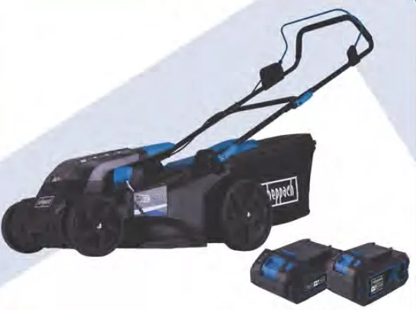 Scheppach BC-MP430 20V Akülü Çim Biçme Makinesi 2x4.0Ah