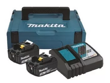 Makita MKP1RF182 2x BL1830B Akü + DC18RC Şarj Seti
