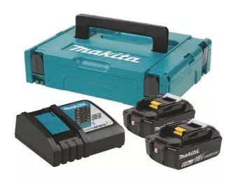 Makita MKP1RG182 2x BL1860B Akü + DC18RC Şarj Seti