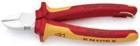 Knipex 70 06 180mm Yan Keski VDE (Asma Halkalı)