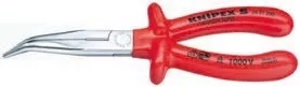 Knipex 26 27 200mm Eğri Ağız Kargaburun VDE