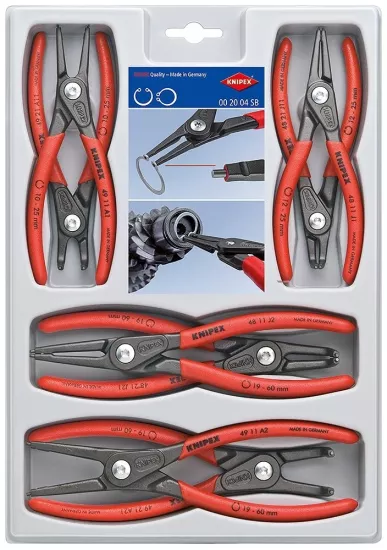 Knipex 00 20 04 SB 8’li Segman Pense Seti