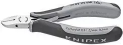 Knipex 77 02 130mm Elektronikçi Yan Keski - ESD