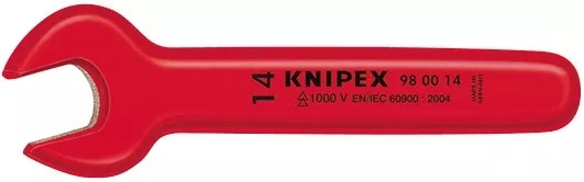 Knipex 98 00 17 17mm İzoleli Tek Ağız Anahtar VDE