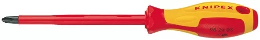 Knipex 98 24 02 PH2 İzoleli Yıldız Uçlu Slim Tornavida VDE