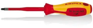 Knipex 98 25 02 PZ/S2 İzoleli SLS Pozidriv Uçlu Slim Tornavida VDE