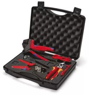 Knipex 97 91 04 V02 MC4 Solar Konnektörler İçin Set 7’li