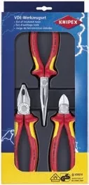 Knipex 00 20 12 3’lü İzole Pense Seti VDE