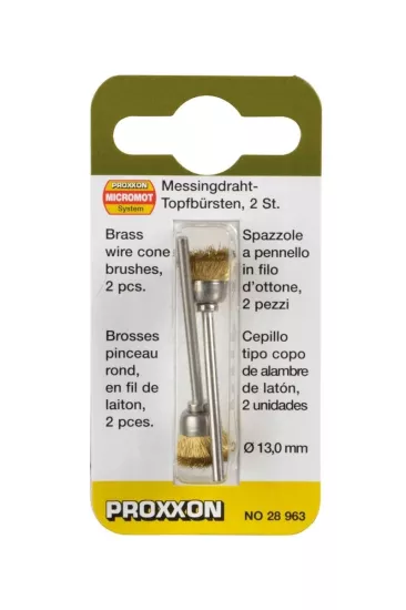 Proxxon 28963 13.0mm 2’li Temizleme ve Polisaj Ucu