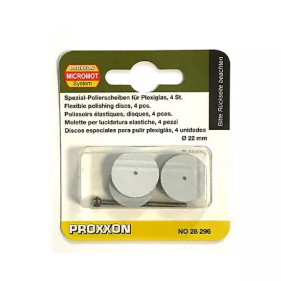 Proxxon 28296 22.0mm 4’lü Hassas Polisaj Ucu