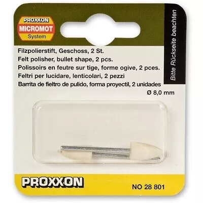Proxxon 28801 8.0mm 2’li Hassas Polisaj Ucu