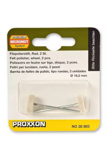 Proxxon 28803 16.0mm 2’li Hassas Polisaj Ucu