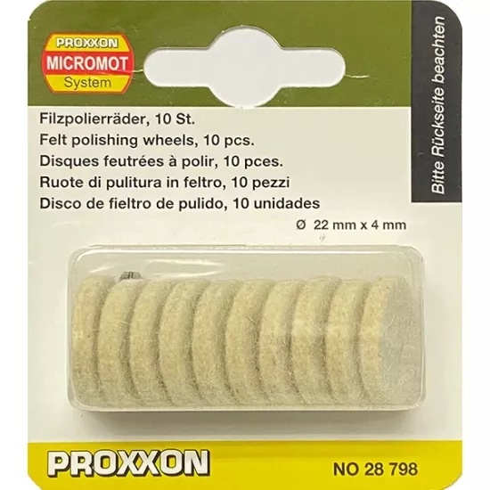 Proxxon 28798 22.0mm 10’lu Hassas Polisaj Ucu