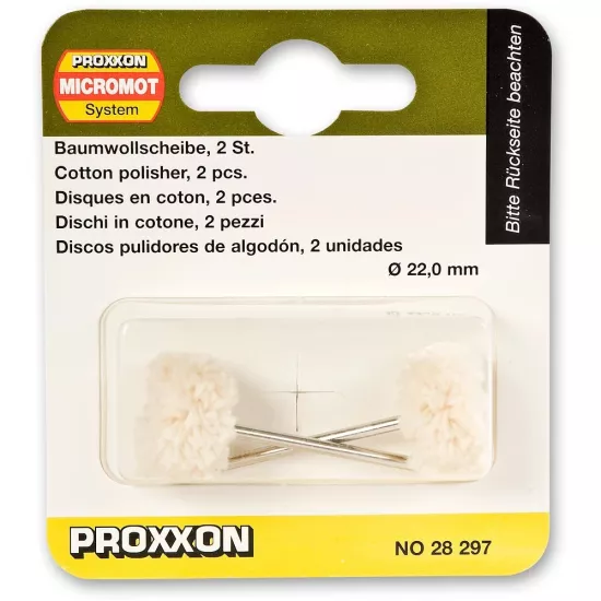 Proxxon 28297 22.0mm 2’li Hassas Polisaj Ucu