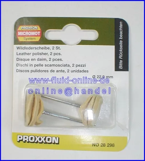 Proxxon 28298 22.0mm 2’li Hassas Polisaj Ucu