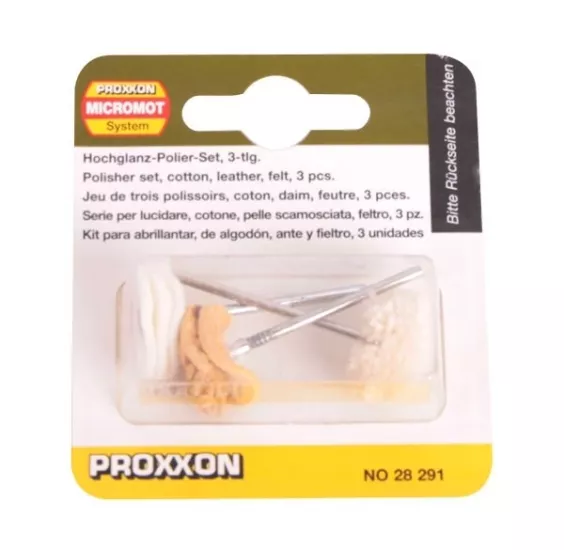 Proxxon 28291 22.0mm 3’lü Hassas Polisaj Ucu