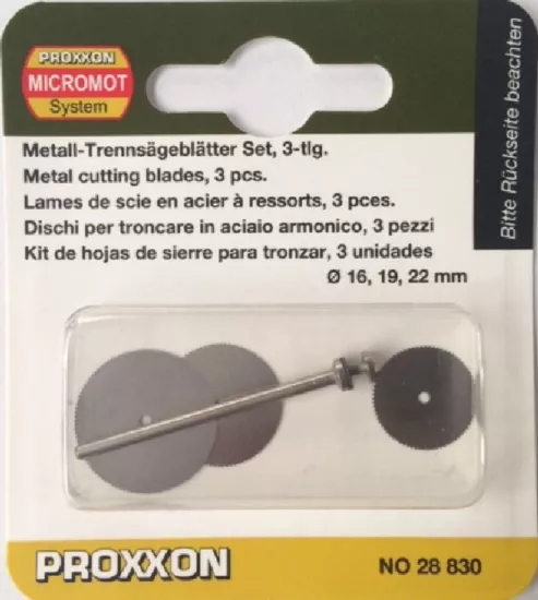 Proxxon 28830 16-19-22mm Ahşap Kesim Bıçağı
