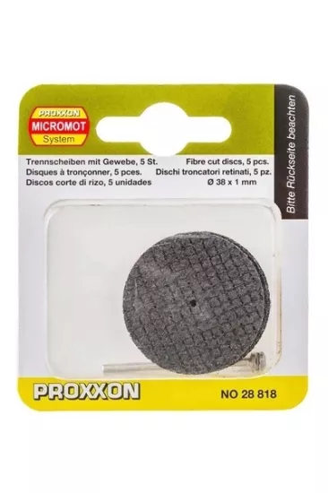 Proxxon 28818 38mm 5’li Kesme Diski